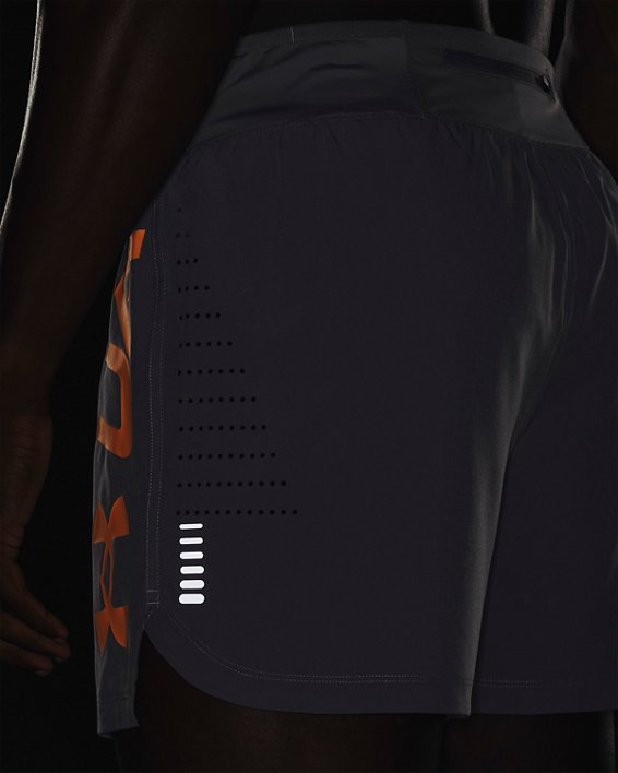 Men's UA Speedpocket 5" Shorts, Gray, pdpMainDesktop image number 5